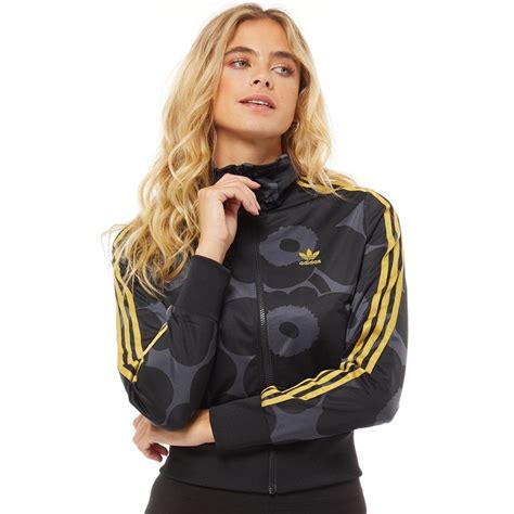 adidas jacke schwarz mit blume auf rücken|Adidas Jacken online entdecken .